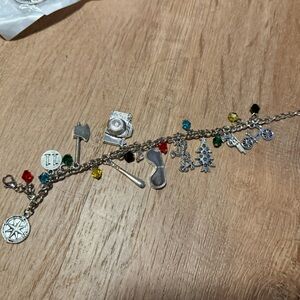 Stranger Things charm bracelet - Silver NWOT